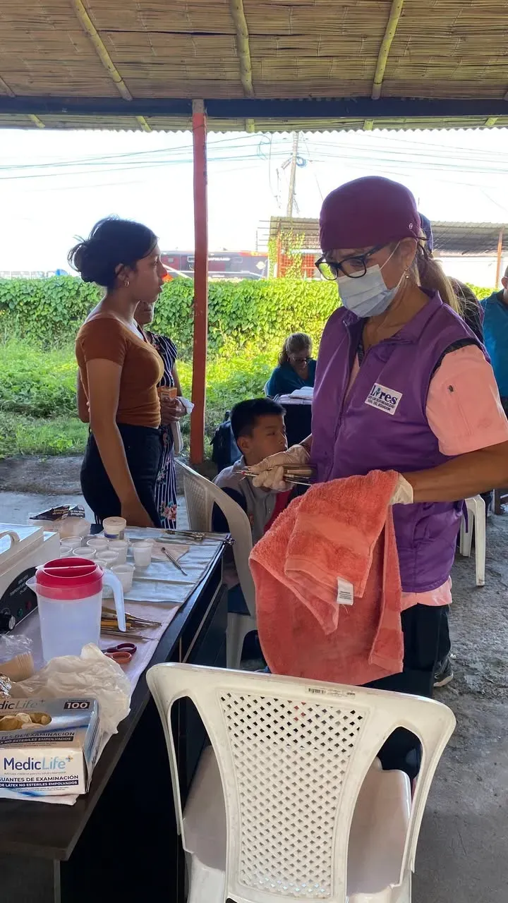 60 personas beneficiadas en Daule con atención médica gratuita