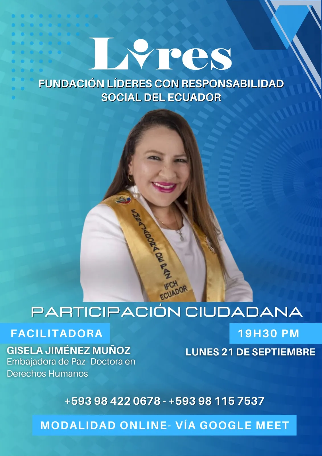Capacitación de Participación Ciudadana con Fundación LIRES
