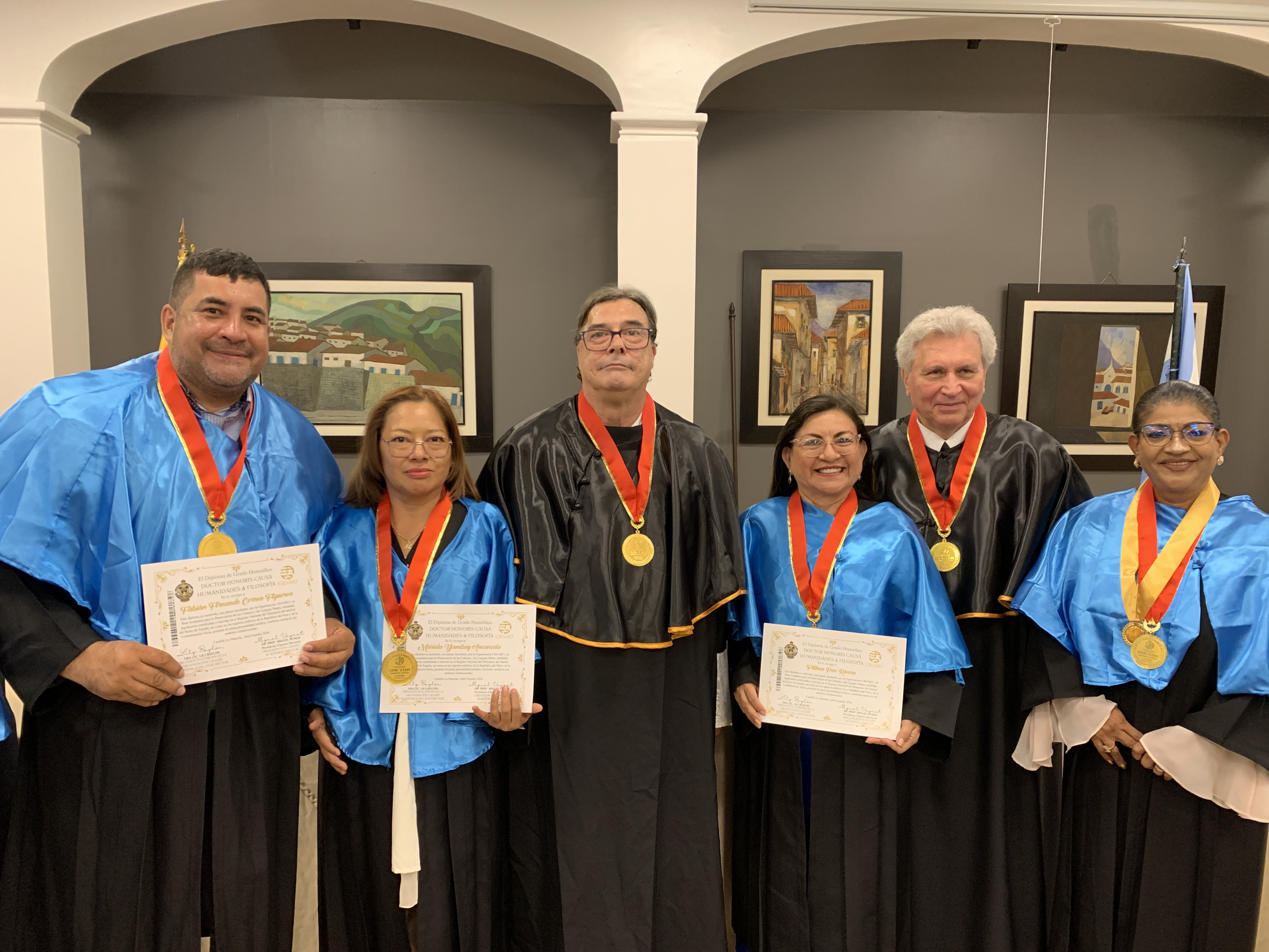 Fundación LIRES recibe el Doctor Honoris Causa y Premio al Éxito en ceremonia CIESART 2026