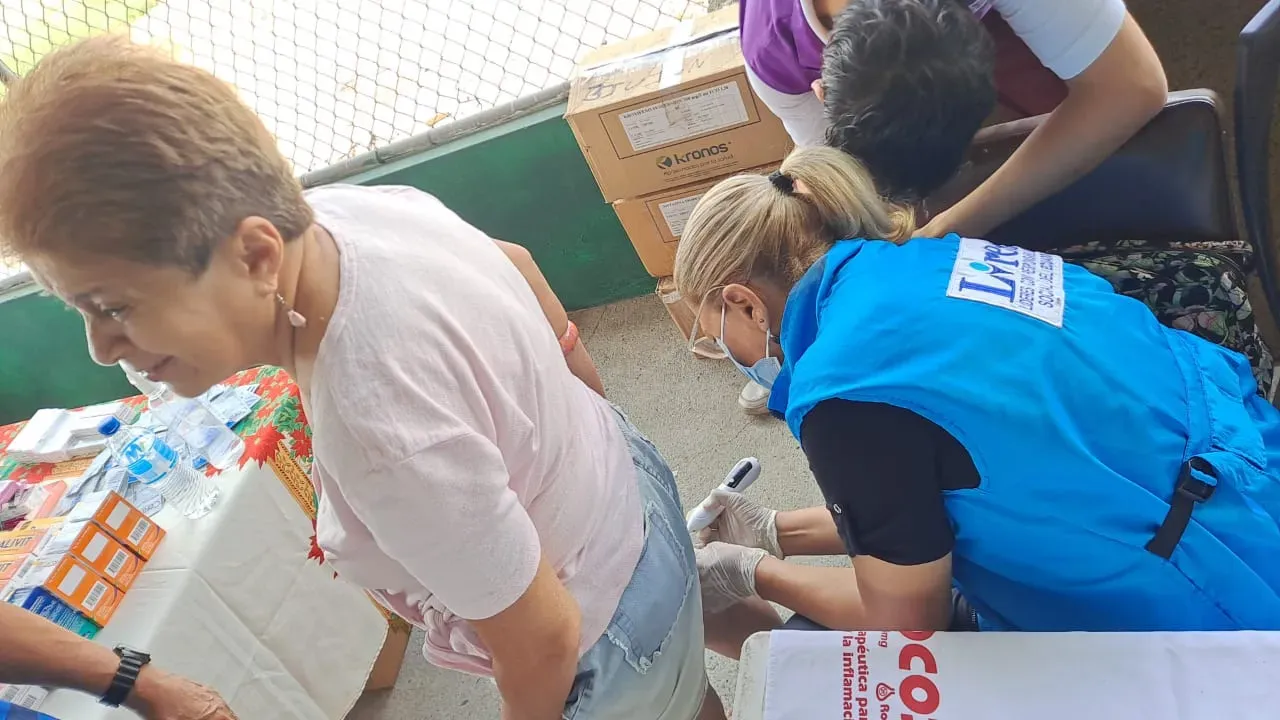 Brigada médica en Marcelino Maridueña