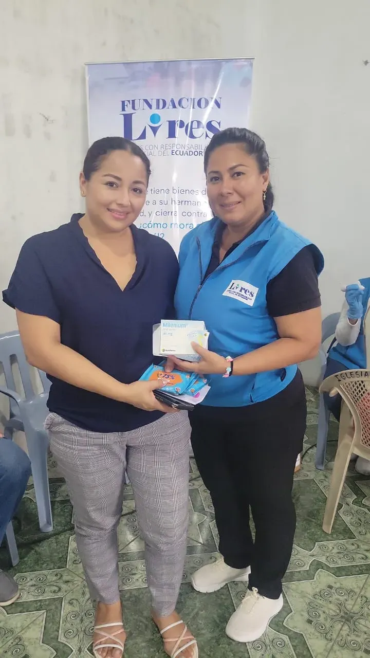 Brigada médica en Puebloviejo
