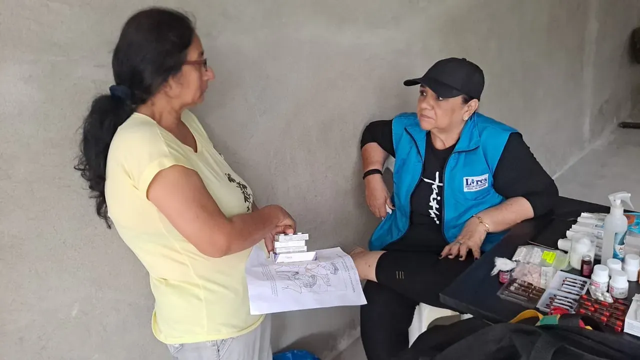 Brigada médica gratuita en Daule