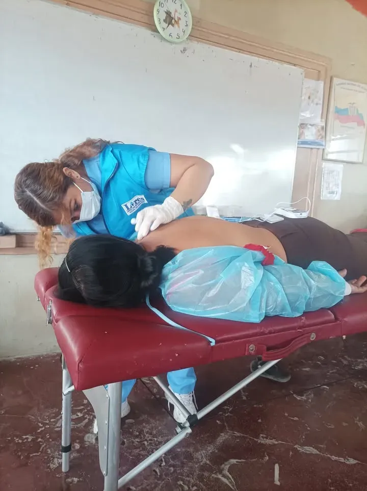 Brigada médica gratuita en Daule