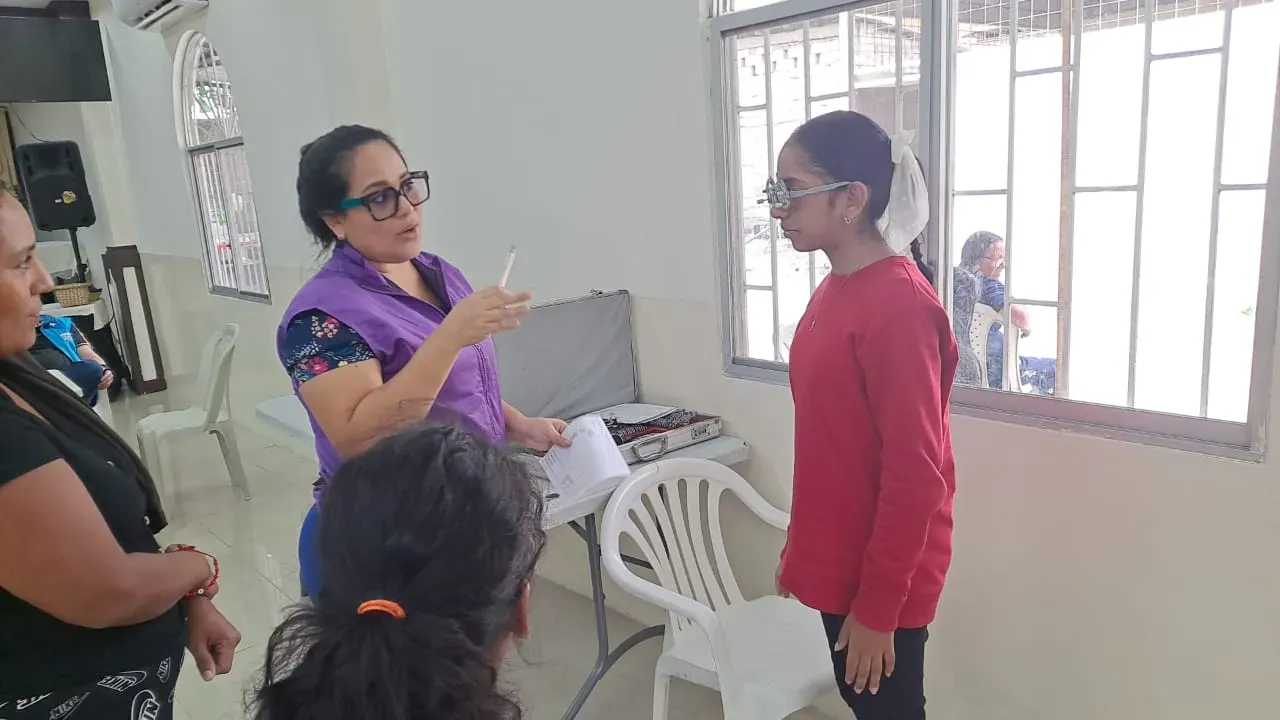 Brigada médica gratuita en Guayaquil