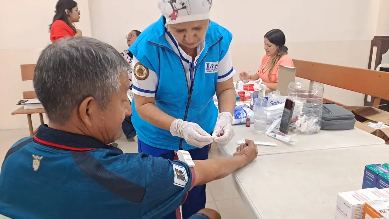 Brigada médica gratuita en Guayaquil