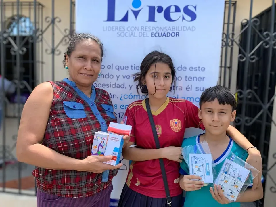 Brigada médica gratuita en Guayaquil