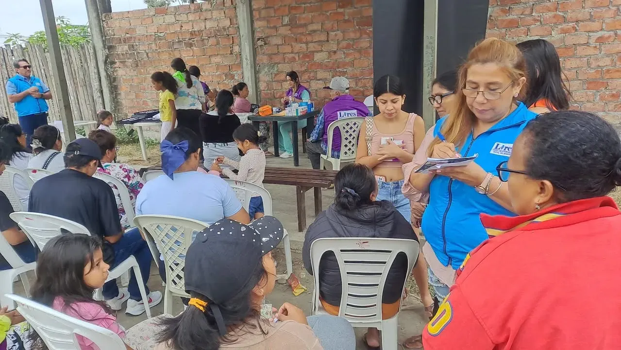 Brigada médica gratuita en Milagro