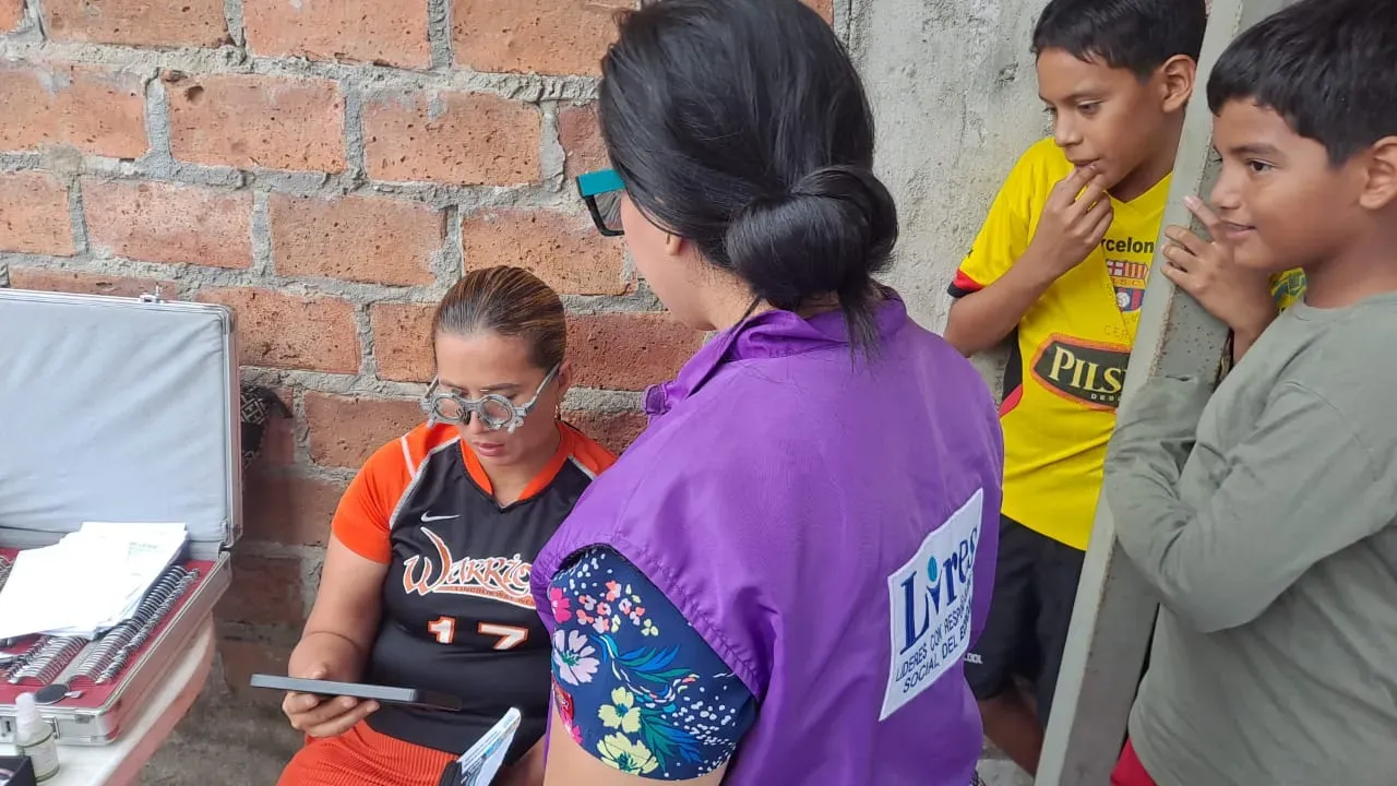 Brigada médica gratuita en Milagro