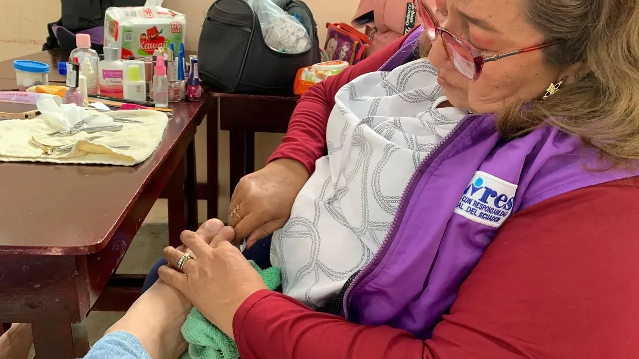 Brigada médica gratuita en Milagro