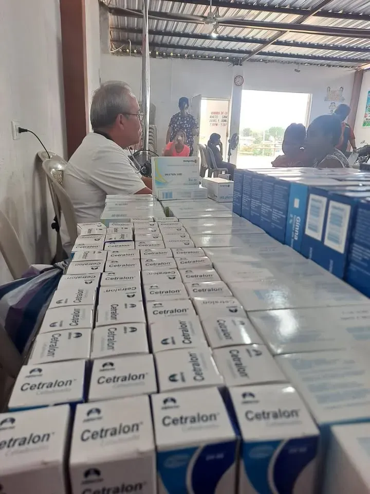Brigada médica gratuita en Monte Sinaí-Trinidad de Dios