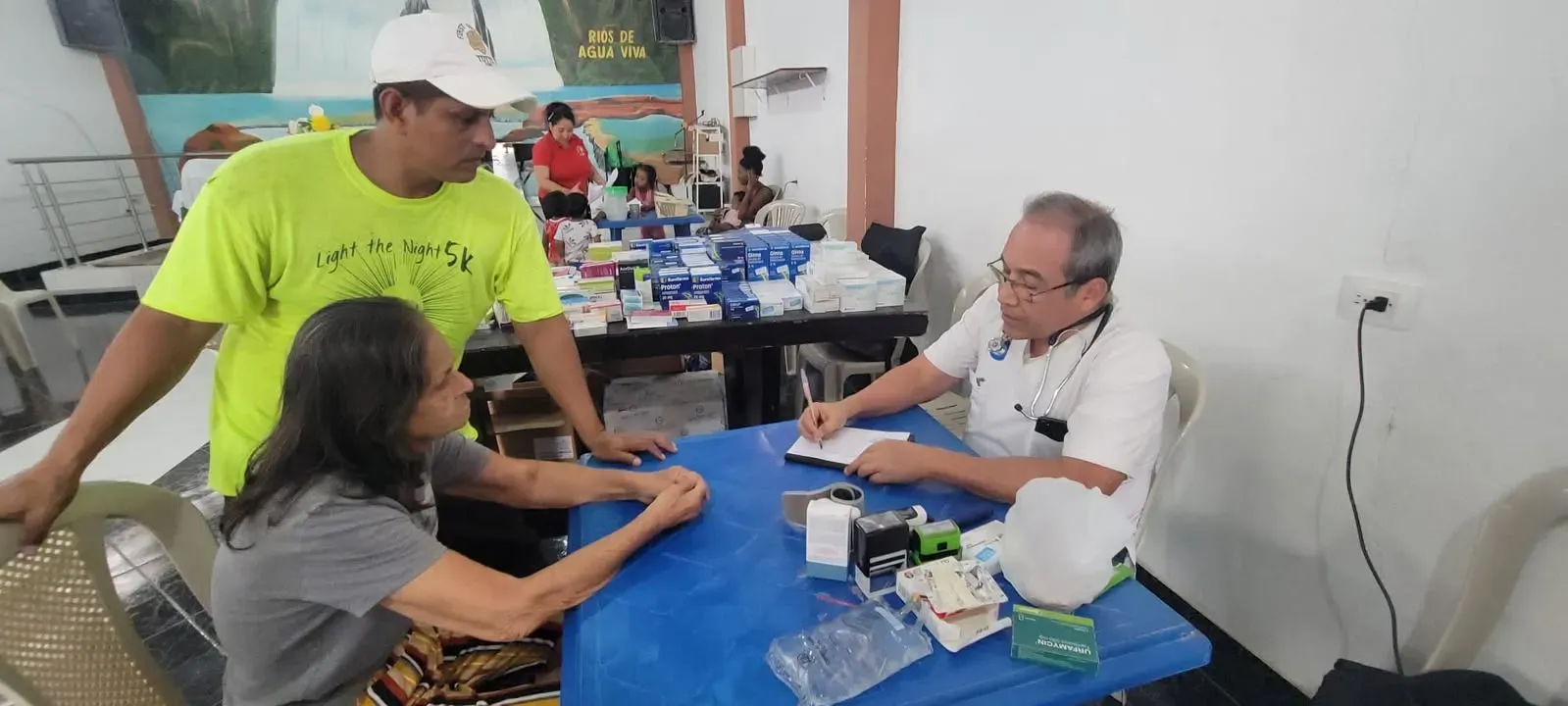 Brigada médica gratuita en Monte Sinaí-Trinidad de Dios