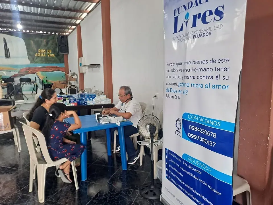 Brigada médica gratuita en Monte Sinaí-Trinidad de Dios