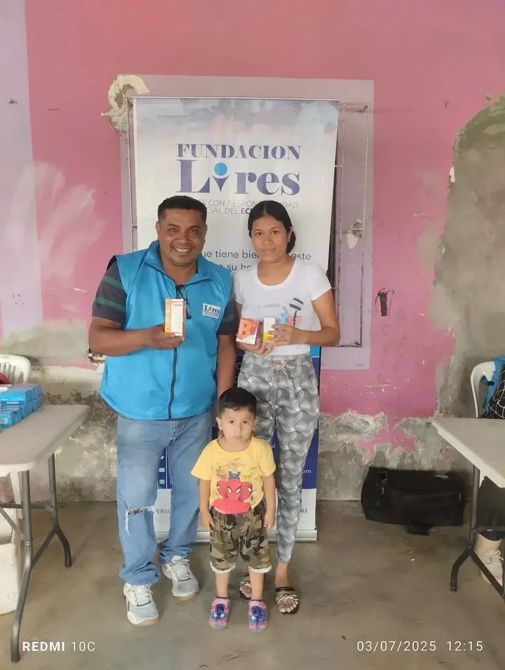 Brigada médica gratuita en Nobol