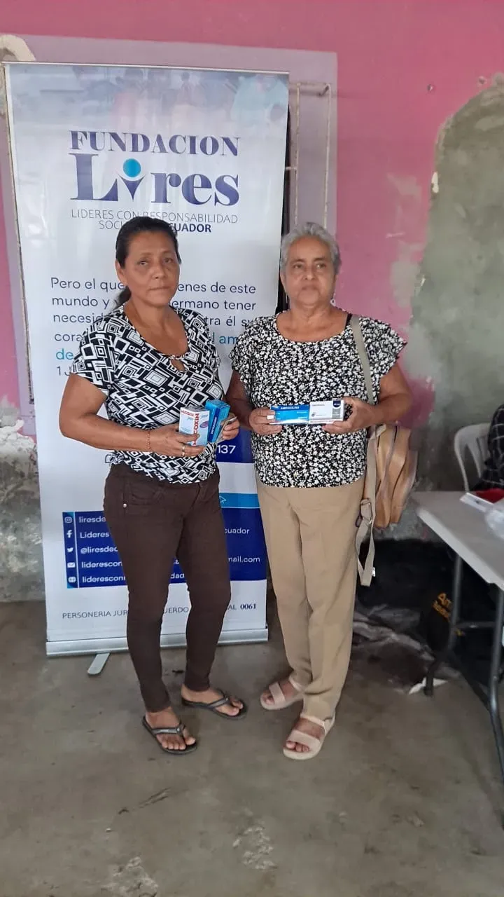 Brigada médica gratuita en Nobol