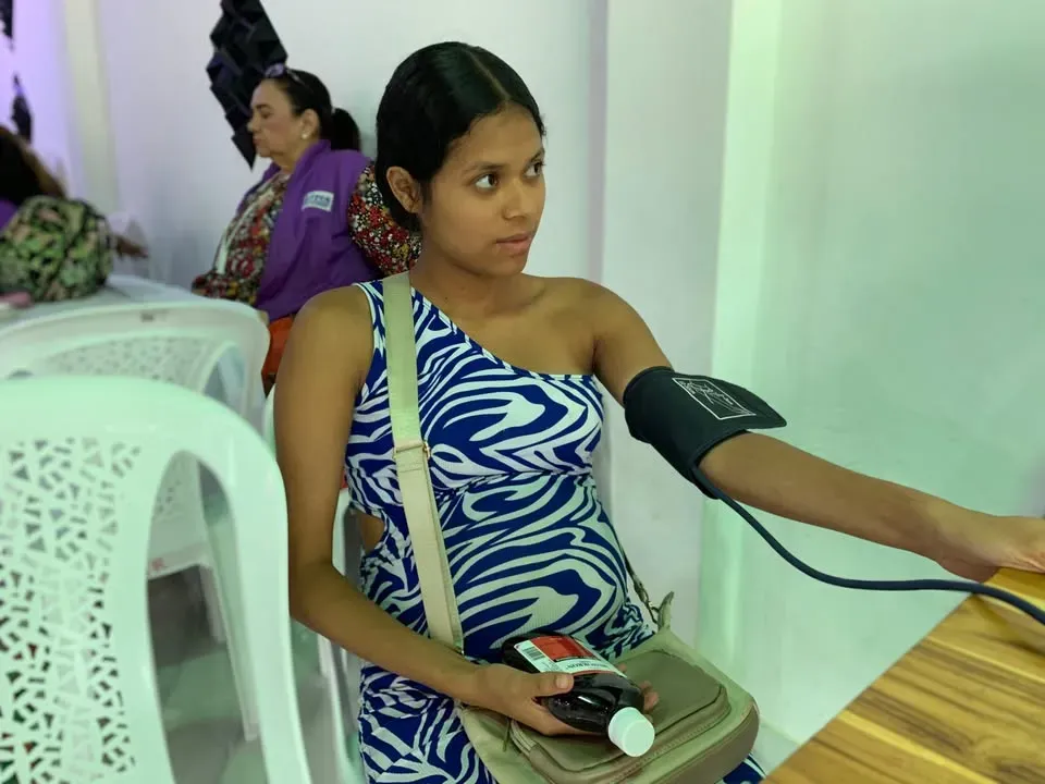Brigada médica gratuita en Posorja