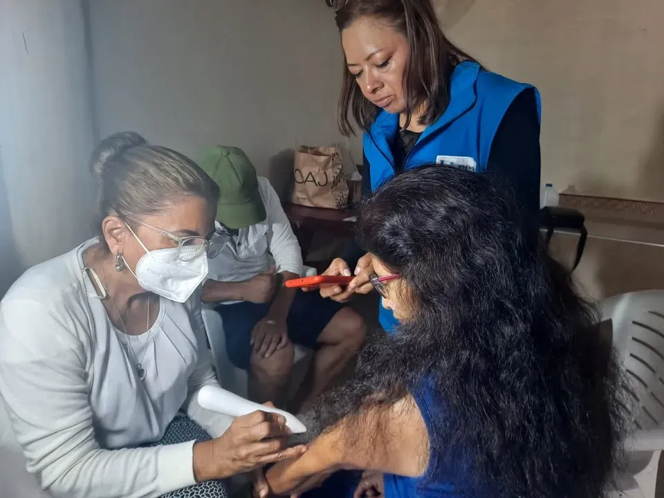 Brigada médica y odontológica en Pedro Carbo