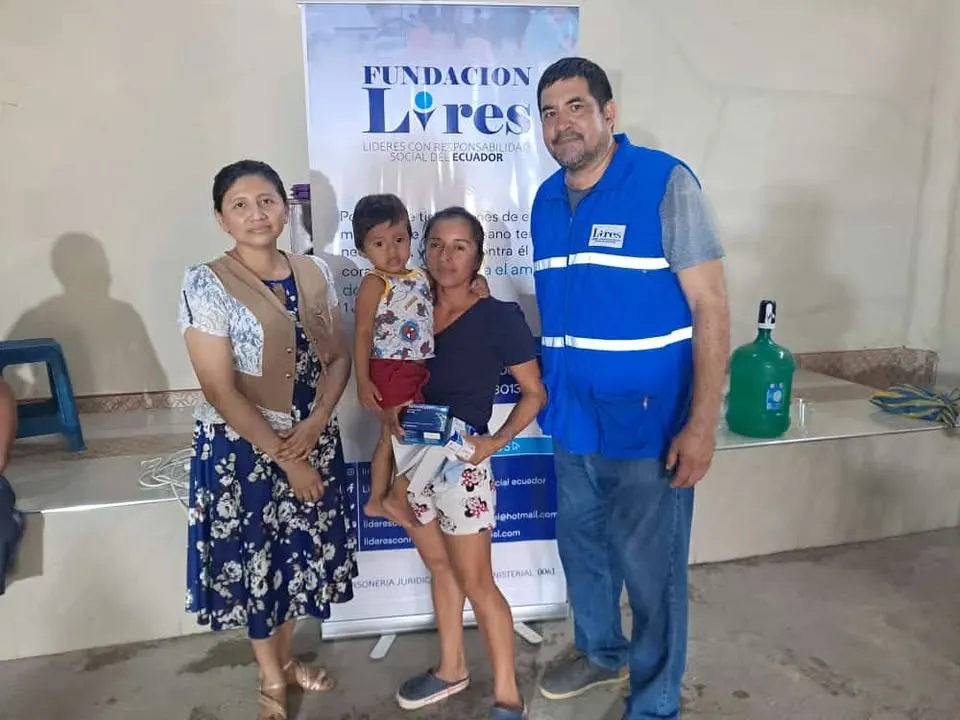 Brigada médica y odontológica en Pedro Carbo