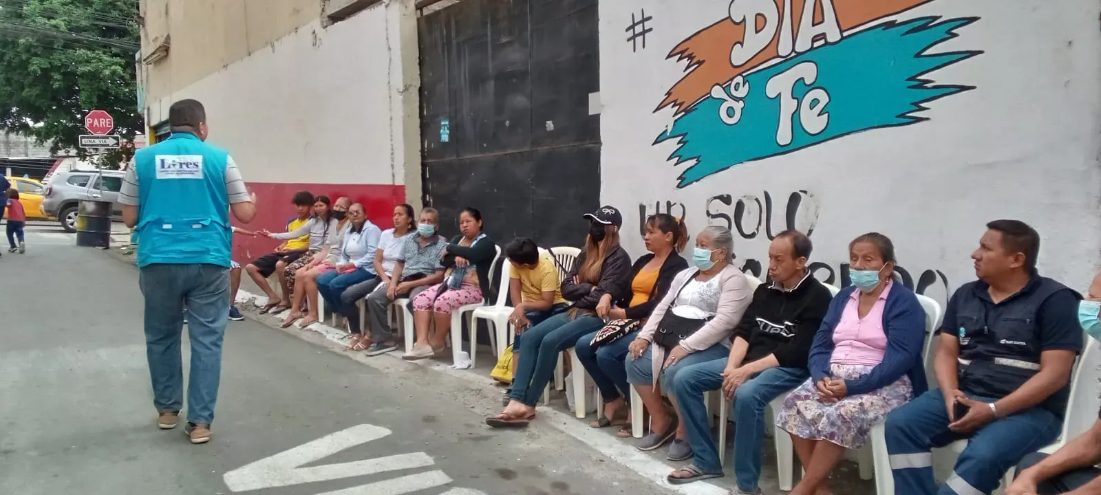 Brigada médica y pruebas de VIH en Guayaquil