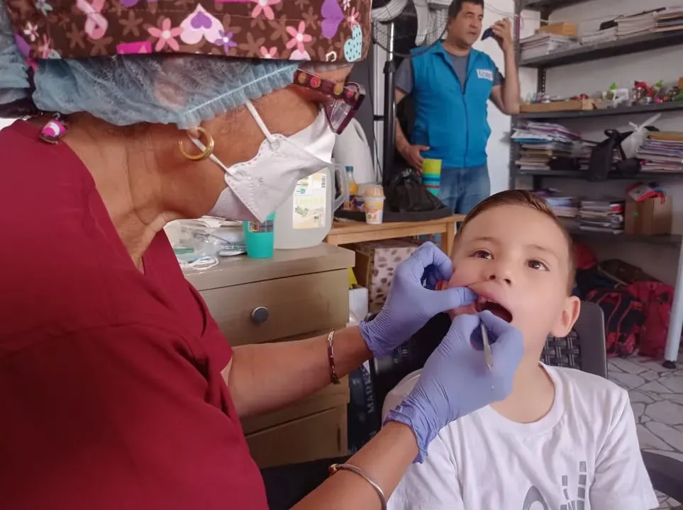 Brigada odontológica en Guayaquil
