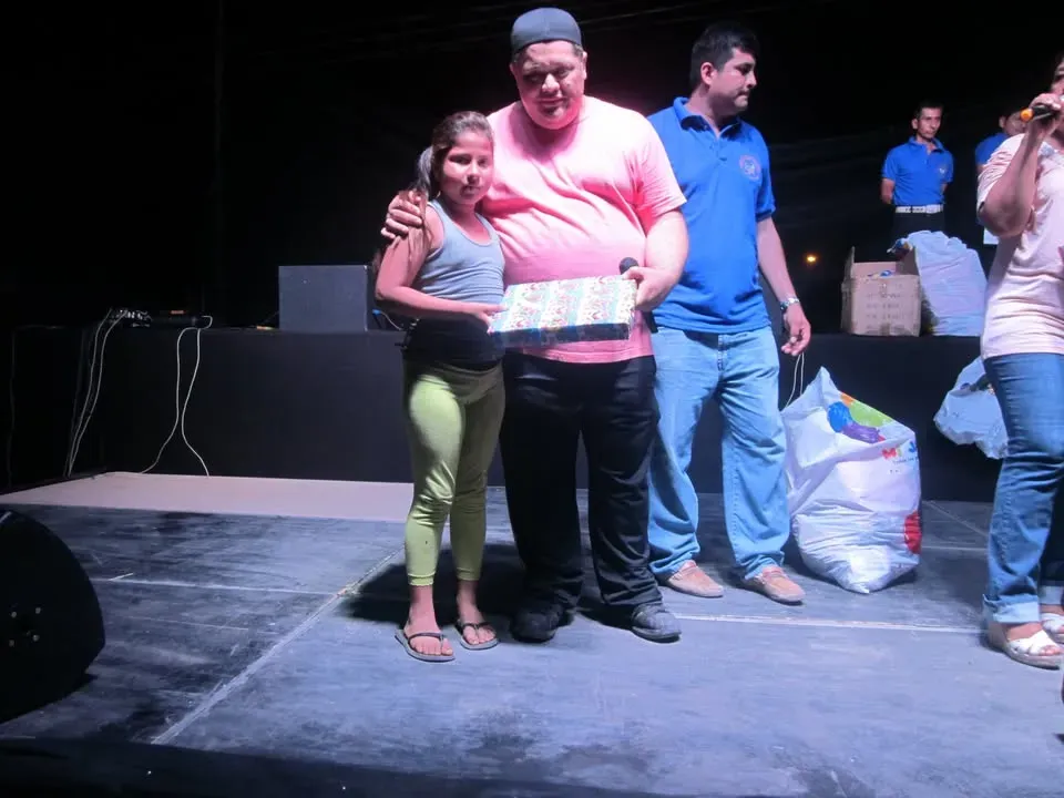 Cena show para 1200 personas en Pedro Carbo