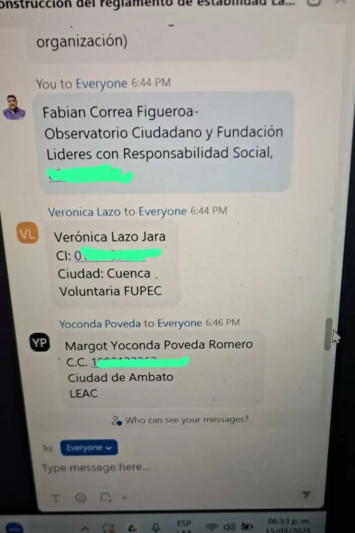 Fundación LIRES participa en propuesta de reglamento para Ley de Estabilidad Laboral