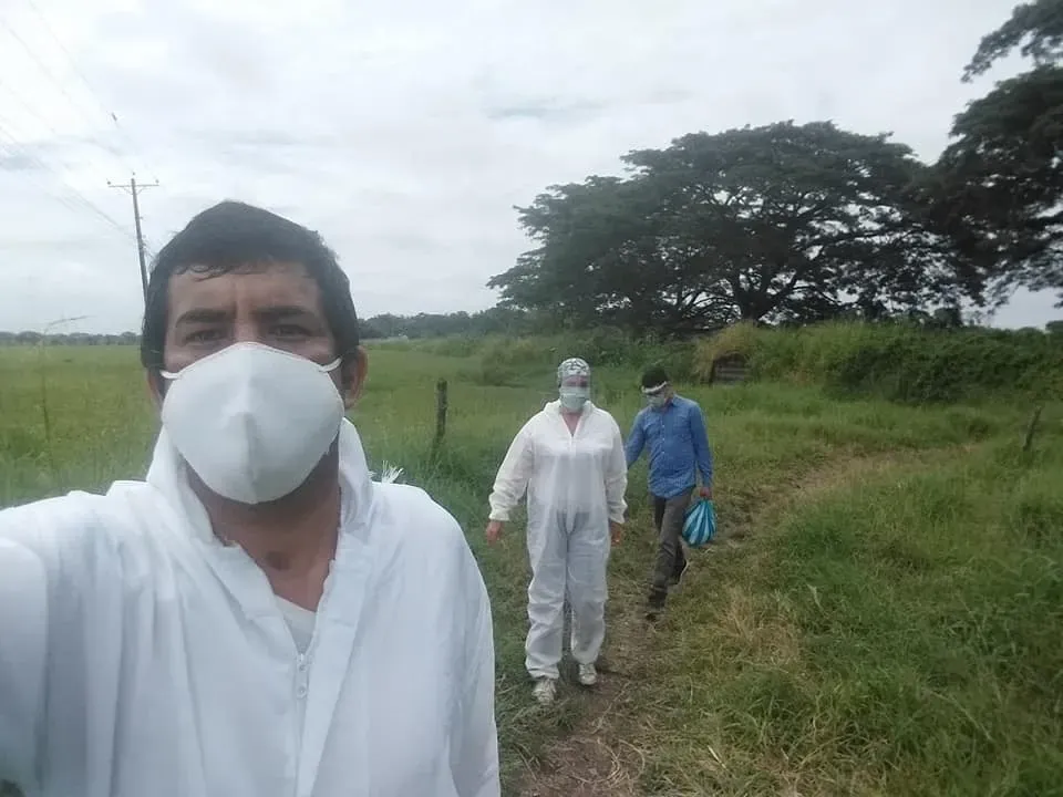 Líderes comunitarios enfrentan la pandemia en Daule